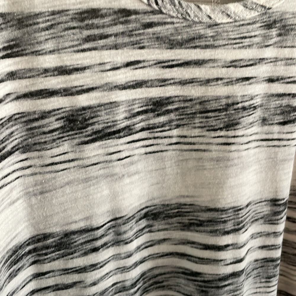Mossimo Supply Co. racerback womens tank | black and white | size small - Picture 6 of 8